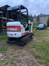 Miniescavatore bobcat 322