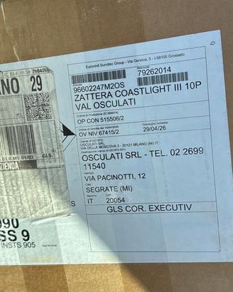 Zattera Osculati Coastlight 10 Posti