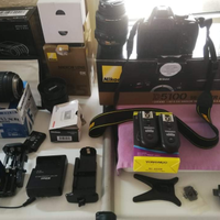 Nikon reflex D5100 + Accessori