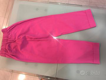 pantaloni donna rosa