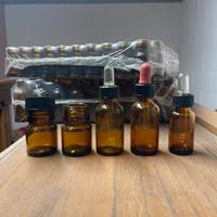 Boccette in vetro Gizami 10/20 ml 100 pz. Minim