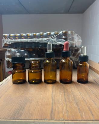 Boccette in vetro Gizami 10/20 ml 100 pz. Minim