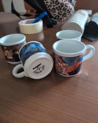 4 tazzine Lavazza vintage 