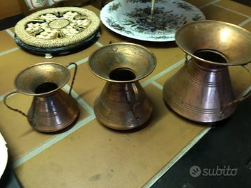 Oggetti in rame