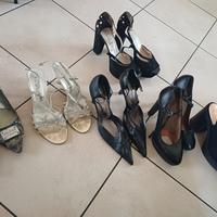 Sandali eleganti   Decolte' e zeppa