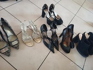 Sandali eleganti   Decolte' e zeppa