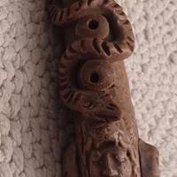 Antico flauto arte Inca Guatemala