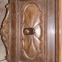 Attaccapanni antico in legno massello – stile baro