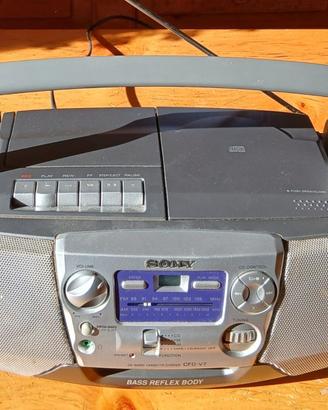 Stereo registratore CD cassette Sony CFD-V7