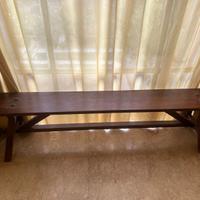 Panca in legno massello