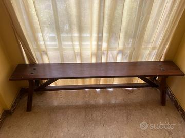 Panca in legno massello