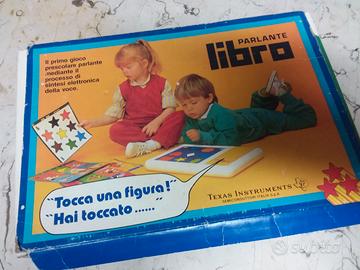 Libro parlante anni 80