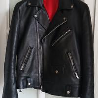 Chiodo inglese in vera pelle 