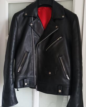 Chiodo inglese in vera pelle 