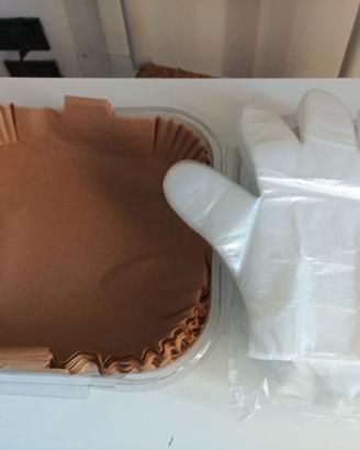 Contenitori per friggitrice ad aria 25x25 cm