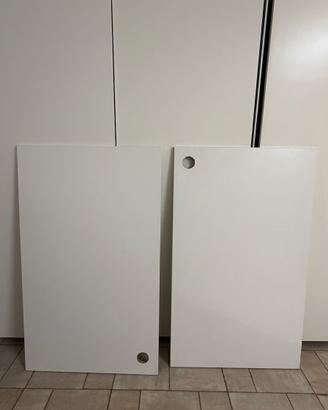 Coppia scrivanie Ikea Melltorp bianche