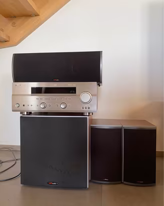 Impianto Home Theater Yamaha + Polk Audio