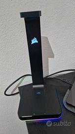 Supporto cuffie corsair RGB gaming