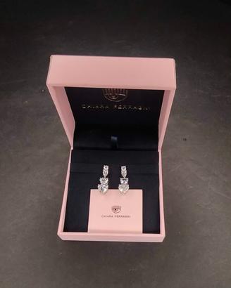CHIARA FERRAGNI ORECCHINI CUORE INFINITY LOVE