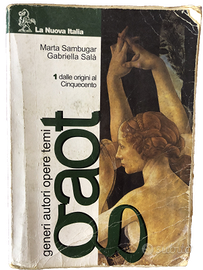 Libro Letteratura Gaot 1