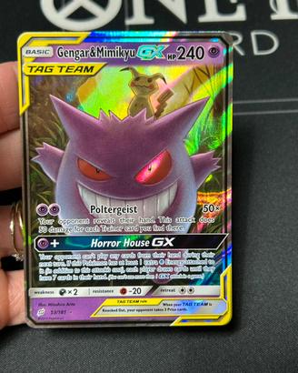 Gengar e mimikyu GX pokemon alleati