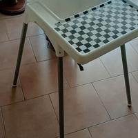 Sedia bambino Ikea Antilop con tavolino