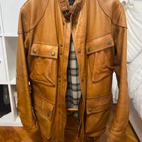 Giacca in pelle Belstaff modello Trialmaster
