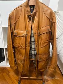 Giacca in pelle Belstaff modello Trialmaster