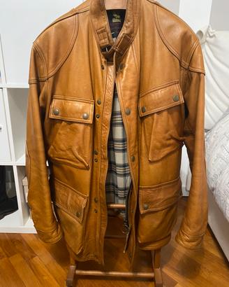 Giacca in pelle Belstaff modello Trialmaster