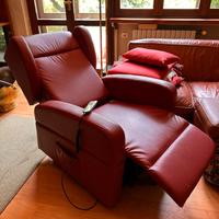 Poltrona reclinabile con motore