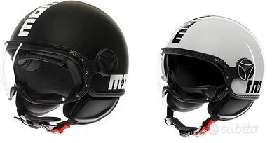 Casco moto jet Momodesign FGTR Mono