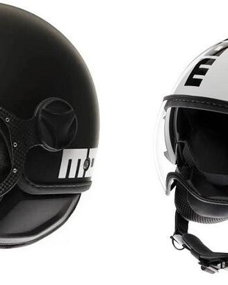 Casco moto jet Momodesign FGTR Mono