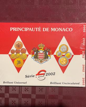 Monaco serie divisionale 2002 FDC