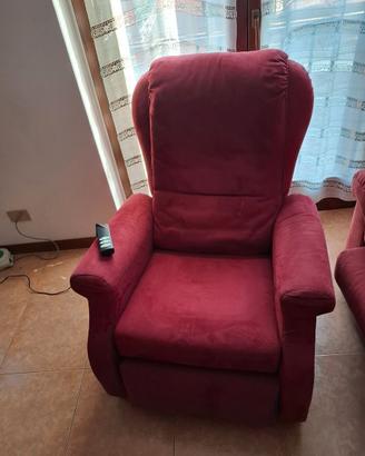 Sedia con alzata elettrica