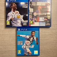 Fifa 18,19,21 Playstattion 4. Acquistabili in solo