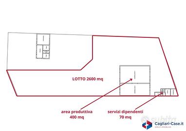 Capannone con Spogliatoi sulla SS 554