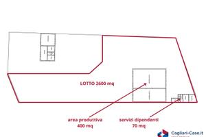 Capannone con Spogliatoi sulla SS 554