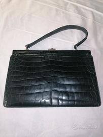 BORSA IN VERO COCCODRILLO