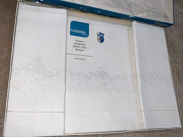 Lenzuola Cassera parte sopra con fodere