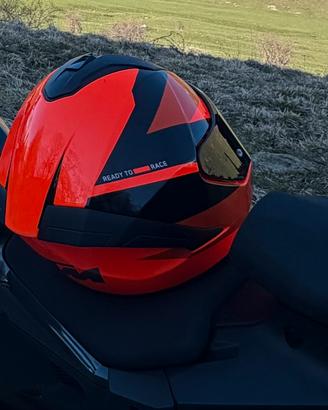 Casco airoh matryx ktm e giacca ktm powerparts