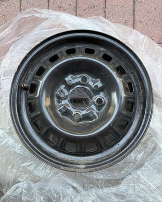 Cerchi in ferro 13” originali Fiat Panda