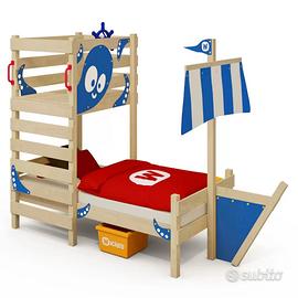 Letto per bambini tipo Wickey Crazy Bounty - nave