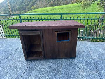 Casetta in legno per cane
