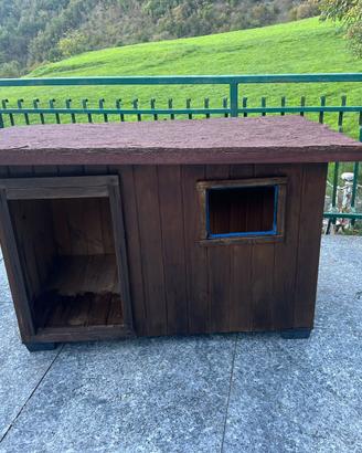 Casetta in legno per cane