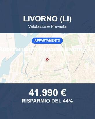 Immobile in asta di 83 m² a Livorno