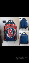 Trolley zaino scuola Spiderman