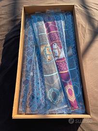 Stock cravatte grigio cavallo country 35 pezzi