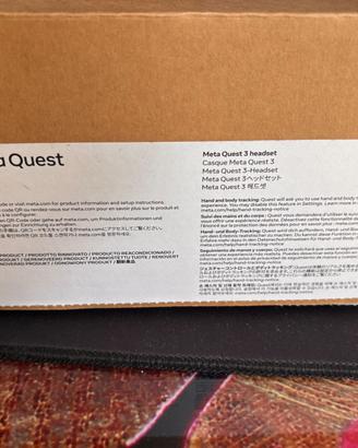 META QUEST 3, 512 GB + CUSTODIA RIGIDA