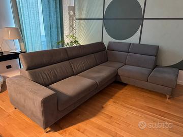 Divano PoltroneSofa Giola posti con penisola Arredamento e