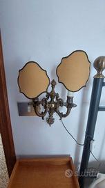 Coppia di Lampade da comodino antiquariato